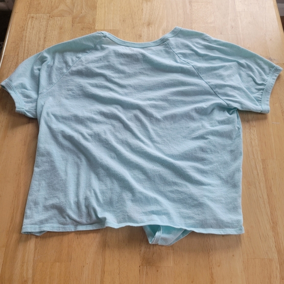 Coca Cola brand tie crop shirt - Picture 2 of 5